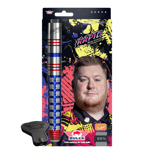 Bulls NL Ricky Evans Rapid Convertible Point Steel Darts