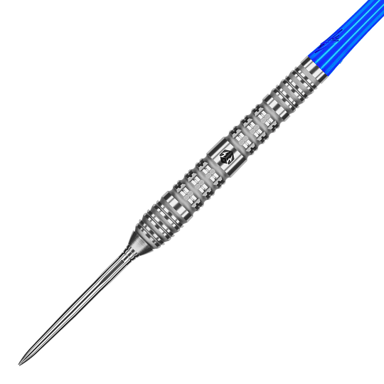 Caliburn Rix EZ-EVO R4 steel darts Caliburn Rix EZ-EVO R4 Steeldarts abgebildet. Das Bild zeigt das Design und die Details dieses Steeldarts-Produkts.