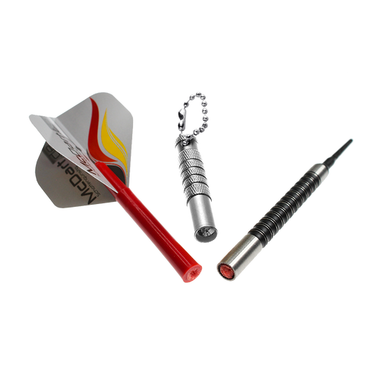 Abgebildet ist ein Bullet Shaftrest Entferner in Silber. Dieses Zubehör ist für Dartspieler gedacht.