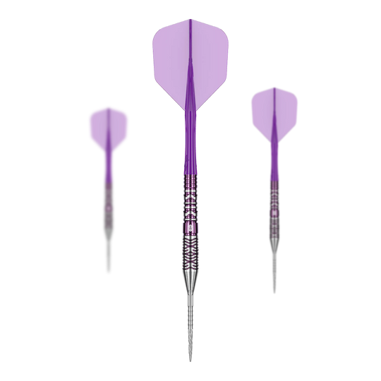 Caliburn Awakening Ivan steel darts Abgebildet sind die Caliburn Awakening Ivan Steeldarts. Dieses Produkt ist ein Set aus hochwertigen Steeldarts für Dartspieler.
