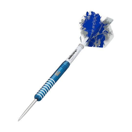 Unicorn Silver Star Blue Gary Anderson steel darts