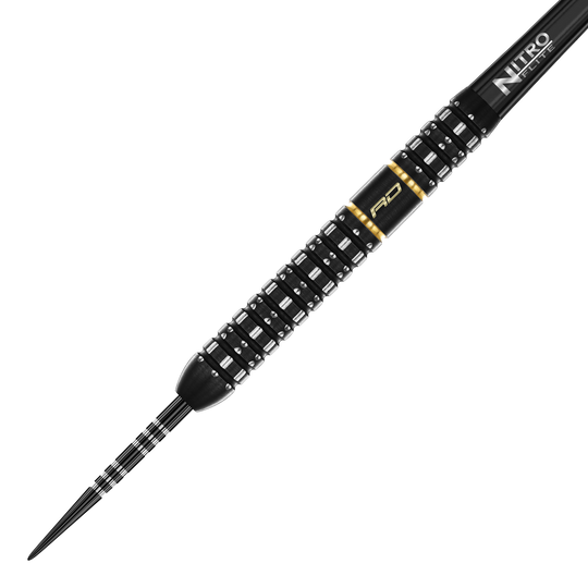 Zu sehen sind die Red Dragon Ascend Parallel Steeldarts. Diese Steeldarts haben ein schlankes, gerades Aussehen.