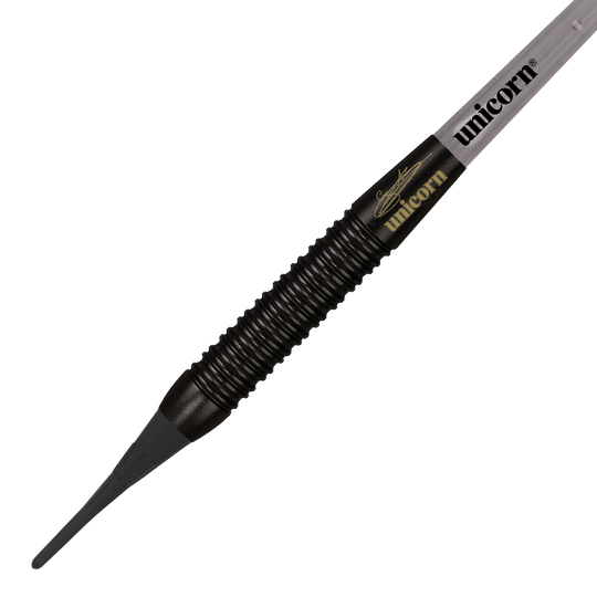 Unicorn World Champion Gary Anderson Black Brass Softdarts - 19 g