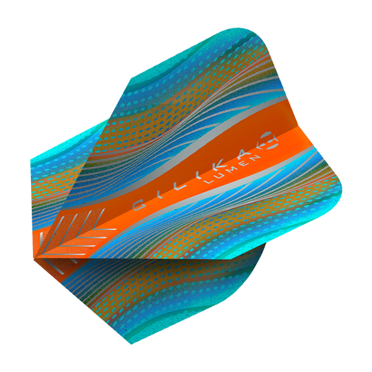 Harrows Silica Lumen Cyan Orange No6 Flights