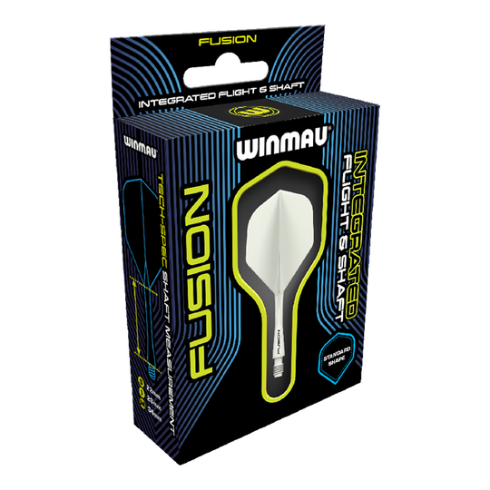 Winmau Fusion Flight Shaft System Standard White