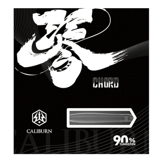 Caliburn Chord C3 steel darts - 22.5g Hier sind die Caliburn Chord C3 Steeldarts mit 22,5 Gramm zu sehen. Die Darts haben ein modernes und schlankes Design.