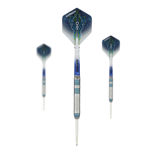 Unicorn T95 Core XL Blue Style 2 steel darts - 23g