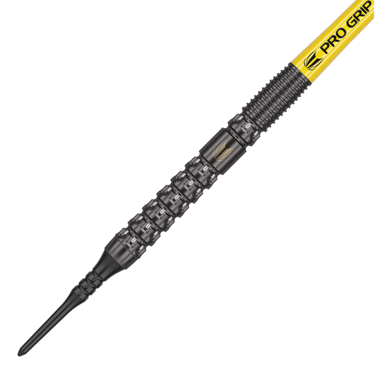 Target Luke Littler GEN1 Soft Darts - 19g Das Bild zeigt ein Dart-Produkt. Es trägt den Dateinamen '210324_Target_Luke_Littler_GEN1_Softdarts_2_(1)'.