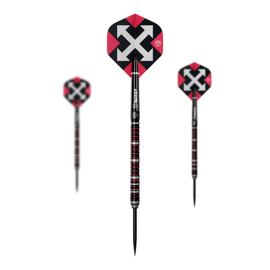 Bulls Sixty S2 steel darts Abgebildet ist das Set Bulls Sixty S2 Steeldarts. Das Set eignet sich ideal für Dart-Enthusiasten.