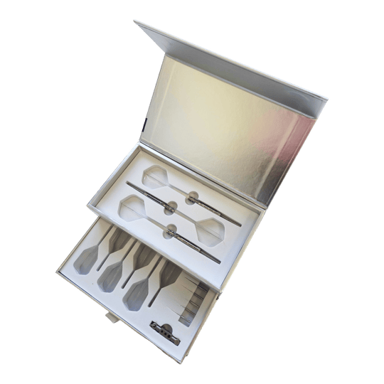 Caliburn Starships Series Demeter Steeldarts - 23g Abgebildet sind Caliburn Starships Series Demeter Steeldarts - 23g. Das Produkt ist auf dem Foto klar erkennbar.