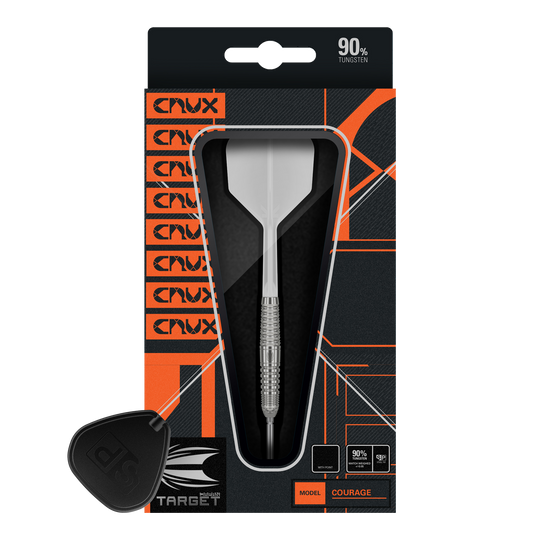 Target Crux Japan Courage Swiss Point Steel Darts - 22g