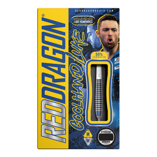 Red Dragon Luke Humphries TX3 Cool Blue SE steel darts