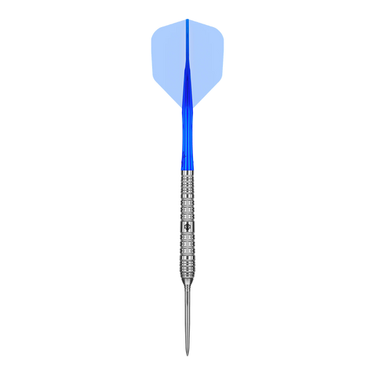 Caliburn Rix EZ-EVO R4 steel darts Zu sehen sind die Caliburn Rix EZ-EVO R4 Steeldarts. Das Produkt ist für präzises und leistungsstarkes Dartspiel konzipiert.