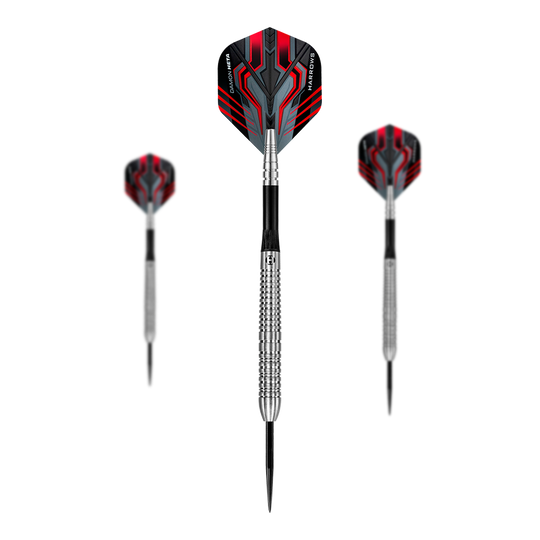 Harrows Damon Heta Natural steel darts