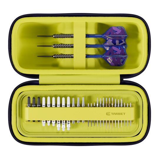 Target Boa Dartcase Luke Littler Born To Win World Champion Zu sehen ist das Target Boa Dartcase Luke Littler Born To Win World Champion. Es schützt und transportiert Darts und Zubehör.