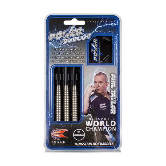 Target Phil Taylor Power Silverlight Variante 2 Steeldarts