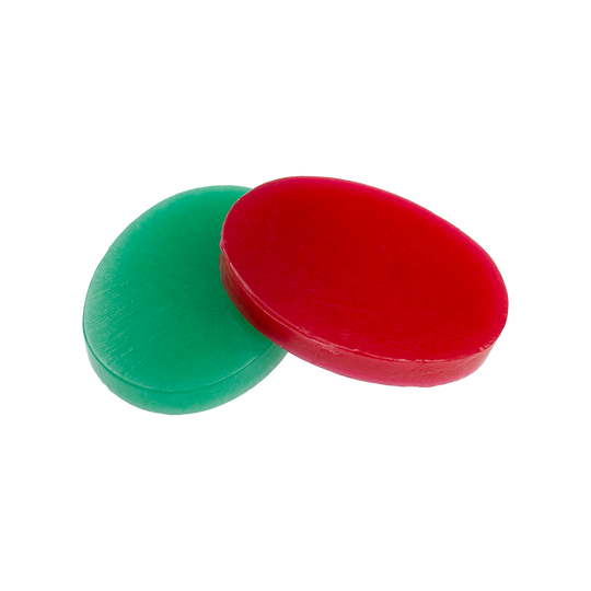 604_Fingerwachs_3 Fingerwachs in viereckigem Behälter. Das Produkt ist offen und deutlich zu erkennen.