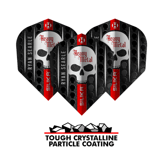 Harrows Silica Ryan Searle Series 3 No6 Flights Zu sehen ist Harrows Silika Ryan Searle Series 3 No6 Flights. Der Flight eignet sich für Dartpfeile.