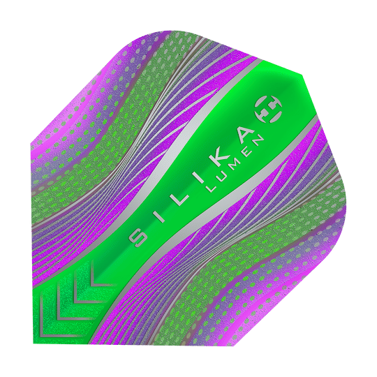 Harrows Silica Lumen Purple Green No6 Flights