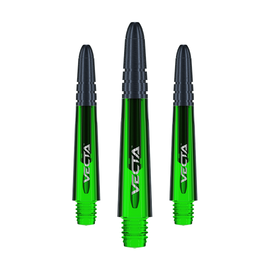 7025-104_Winmau_Vecta_Shafts_Gr-n_34mm_16pLz4tRurbhcf Hier ist ein Winmau Vecta Shafts in heller Farbe zu sehen. Die Oberfläche ist glatt.