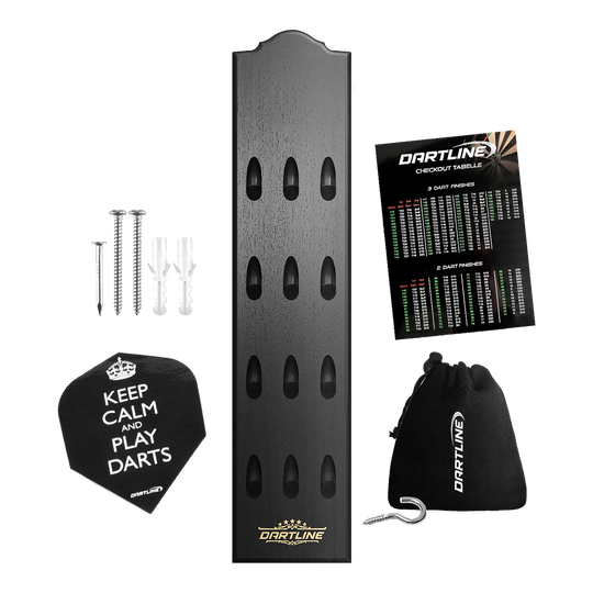 Dartline Dart Holder 4x1 - Black