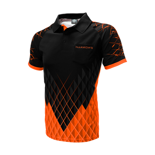 Harrows Paragon Dart Shirt - Orange