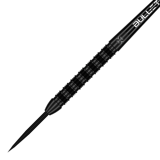 Bullet Shadow steel darts Gezeigt werden die Bullet Shadow Steeldarts. Sie zeichnen sich durch ihr elegantes Aussehen und hochwertige Qualität aus.