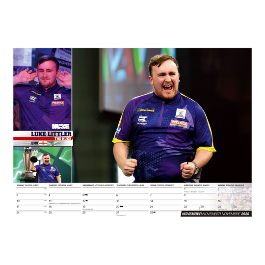 Darts Calendar 2025