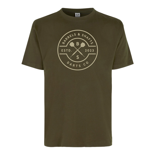 Barrels and Shafts T-Shirt - Olive