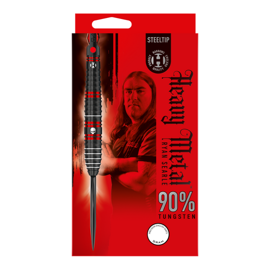 Harrow&#39;s Ryan Searle Heavy Metal Steel Darts