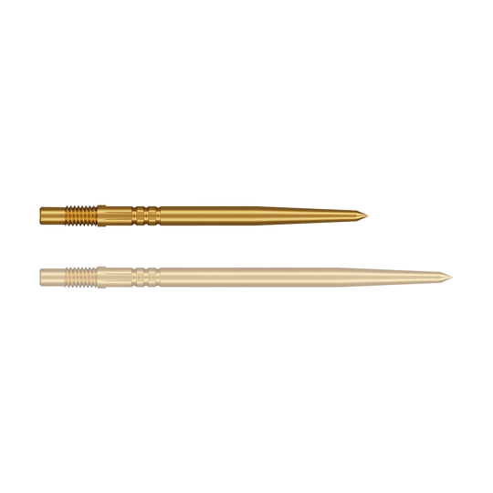 Shot Turbo Point Dart Tips - Gold Shot Turbo Point Dart Tips - Gold