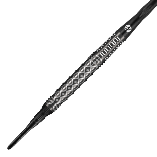 Shot Goths Wulfaz soft darts - 20g Dieses Bild stellt die Shot Goths Wulfaz Softdarts mit einem Gewicht von 20g dar. Die Darts sind ideal für Präzision und Leistung am Dartboard.