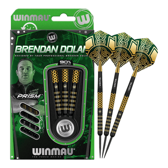 Winmau Brendan Dolan Signature Series Steeldarts Winmau Brendan Dolan Signature Series Steeldarts werden präsentiert. Das Produkt bietet professionelle Qualität für Dartspieler.