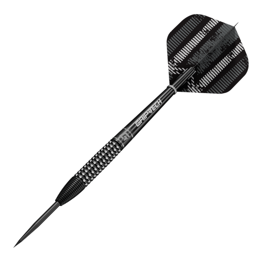 GOAT Sprocket MKIII Bomb steel darts Abgebildet ist das Produkt GOAT Sprocket MKIII Bomb Steeldarts. Es handelt sich um einen Steeldartpfeil mit modernem Design.