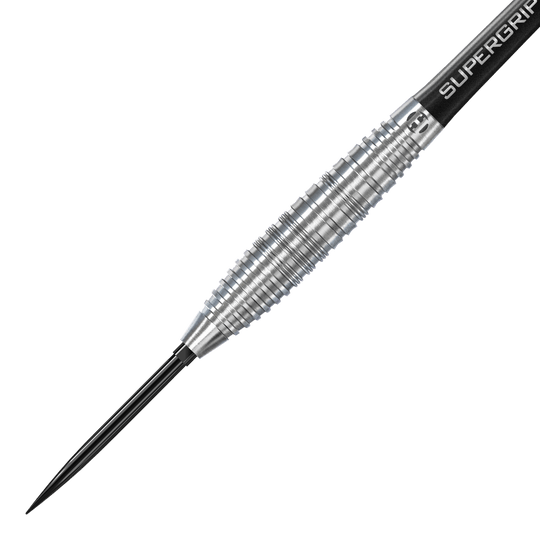 Harrows NX90 Bomb Quick Point Steel Darts Die Abbildung zeigt Harrows NX90 Bomb Quick Point Steeldarts. Die Steeldarts sind für das Dartspiel konzipiert.