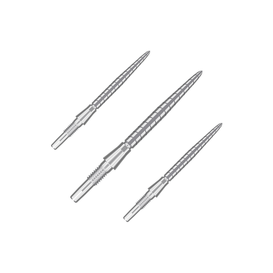 Target Swiss Storm Quartz Dart Tips - Silver