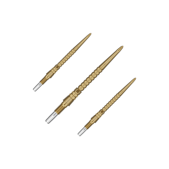 Target Chrono Swiss Storm Point Dart Tips - Gold Target Chrono Swiss Storm Point Dart Tips - Gold