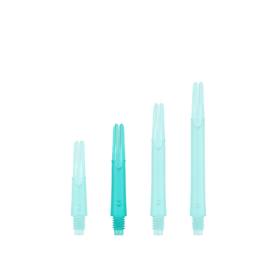L-L-Style-Shafts Locked Straight - Emerald Ein L-Style L-Shafts Locked Straight - Emerald 190 wird einzeln gezeigt. Der Pfeilschaft ist gerade und hat eine schlichte Oberflächenstruktur.