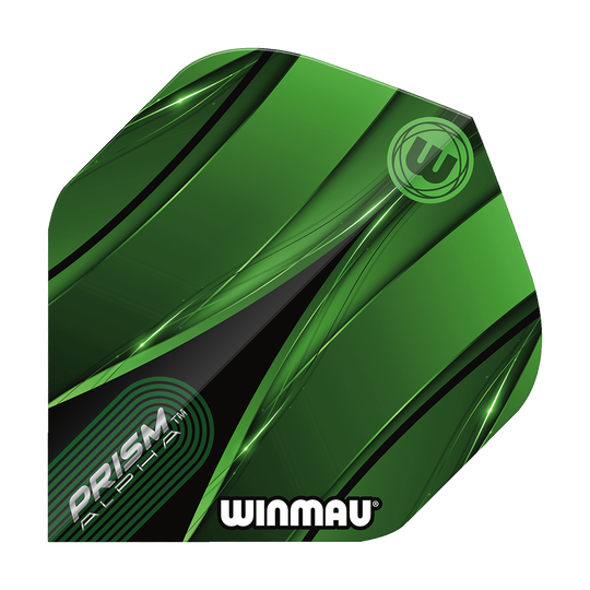 Winmau Alpha Sniper Green Standard Flights 