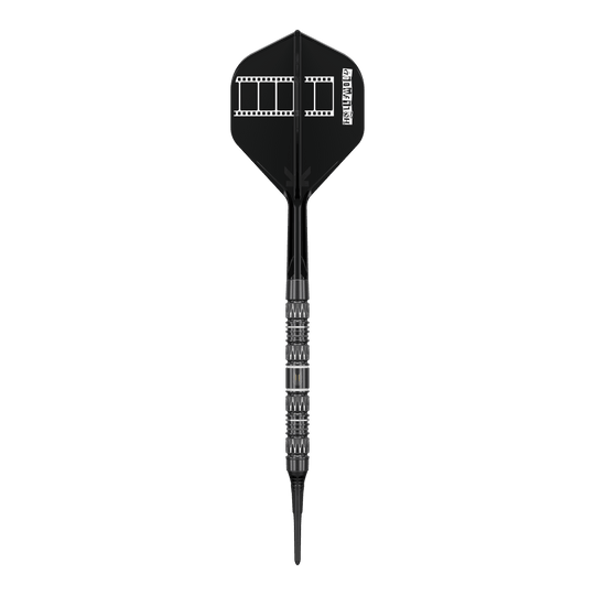 Target Chris Dobey 95K Softdarts - 18g wird gezeigt. Das Bild zeigt einen Softdartpfeil aus dieser Produktreihe.