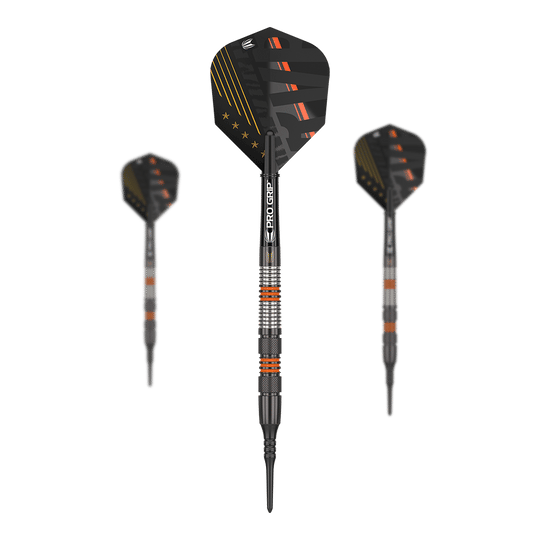 Target Raymond Van Barneveld Black Soft Darts - 18g