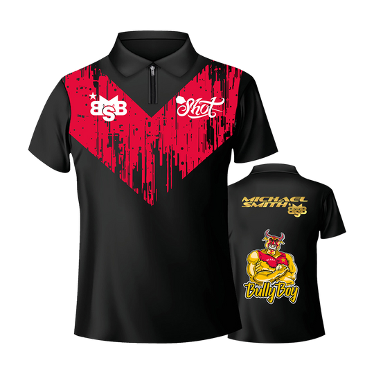 Shot Michael Smith Bully Boy dart shirt