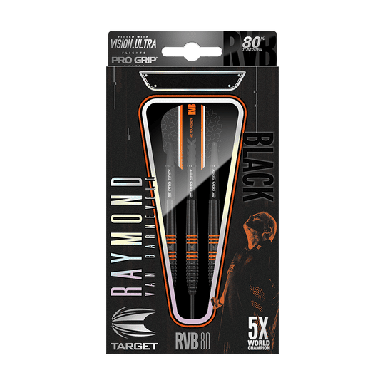 Target RVB 80% Black Tungsten Steeldarts