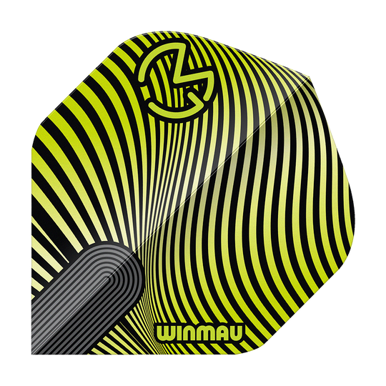 Winmau Prism Delta MvG Green Black No2 Standard Flights Dieses Bild zeigt die Winmau Prism Delta MvG Green Black No2 Standard Flights. Die Flights sind in den Farben Grün und Schwarz gehalten.