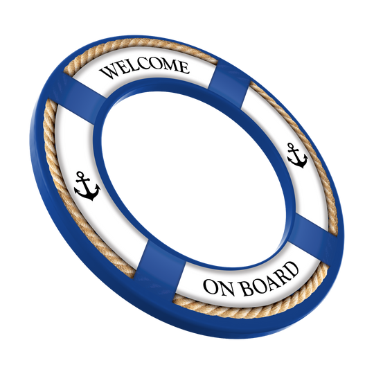 Zu sehen ist das Produkt MSF-G1 McDart OnBoard Dartboard Surround Blau. Dies könnte ein Blendschutzring für eine Dartscheibe in blauer Farbe sein.