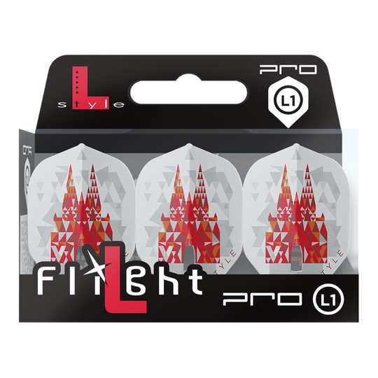 Die L-Style Florian Hempel Signature V2 L1PRO White Flights sind weiße, hochwertige Dartflights. Sie sorgen für optimale Flugstabilität beim Dartspiel.