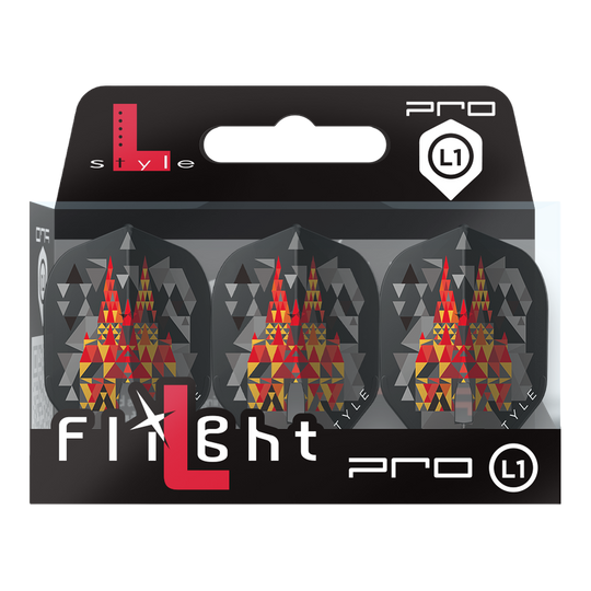 Die L-Style Florian Hempel Signature V2 L1PRO Black Flights sind schwarze Dartflights mit spezieller Signatur. Sie bieten Stabilität und Stil für Ihr Dartspiel.