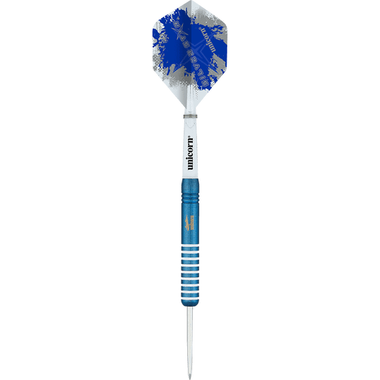 Unicorn Silver Star Blue Gary Anderson steel darts