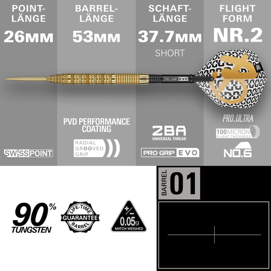Target Bolide Envy 01 Swiss Point steel darts Hier sind die Target Bolide Envy 01 Swiss Point Steeldarts zu sehen. Diese Pfeile überzeugen durch ihr modernes Design und hochwertige Verarbeitung.