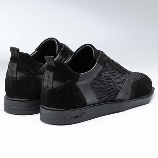 Triple20 Textile Leather Dart Shoes - Black